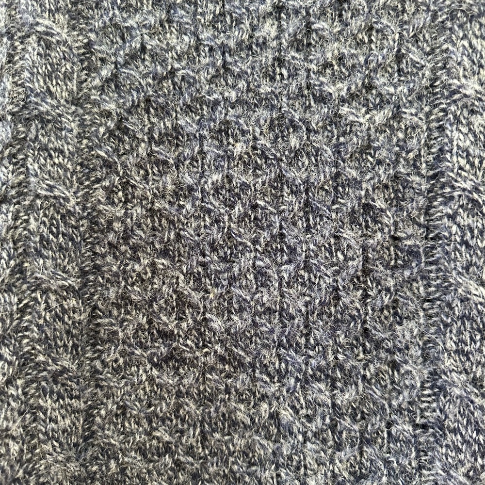 Duluth Trading Co Men's Heathered Gray 100% Wool Crewneck Sweater Large - Picture 4 of 6